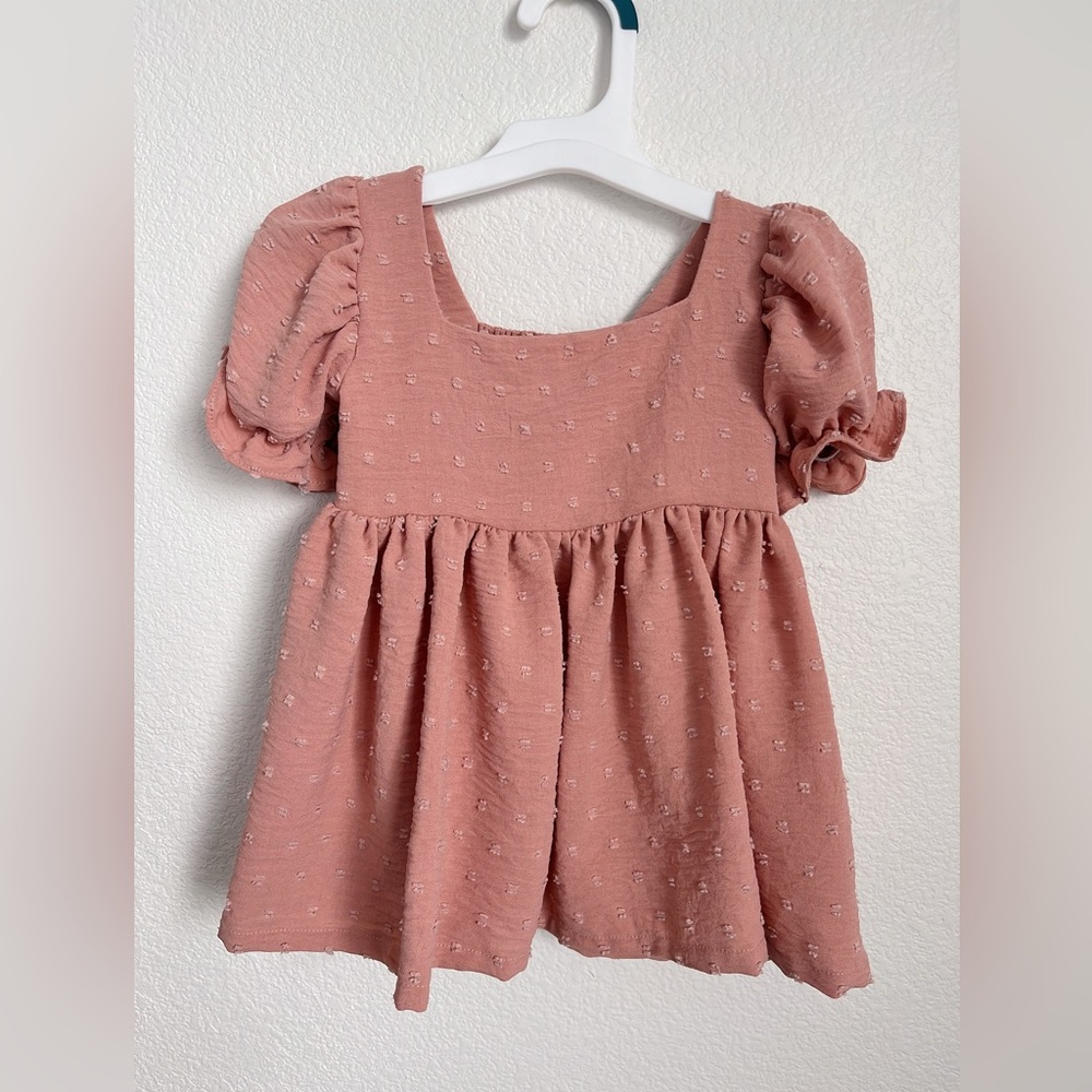 Swiss Dot Dress for Toddler